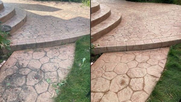 Before & After Pressure Washing in Macomb Township, MI (1)
